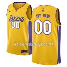 Dres Los Angeles Lakers Prilagođeni Nike 2017-18 Zlato Swingman